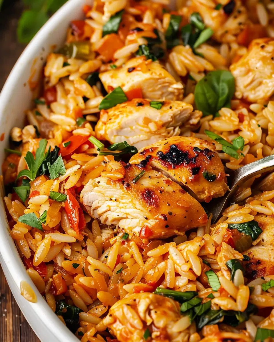 Cajun Chicken Orzo: Easy Comfort Food with a Zesty Twist