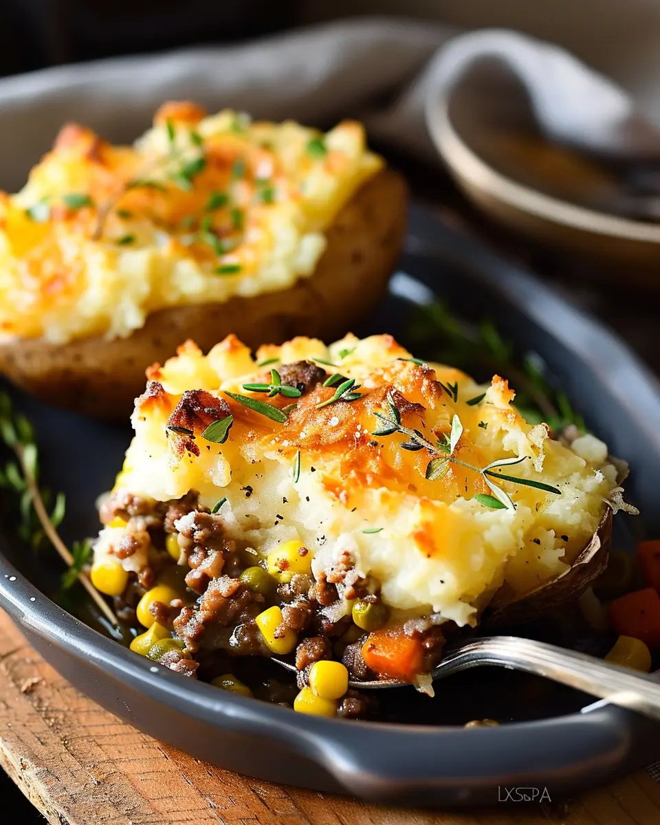 Shepherds Pie Baked Potato: The Best Comfort Food Makeover