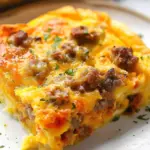 Easy Crescent Roll Breakfast Casserole With Sausage