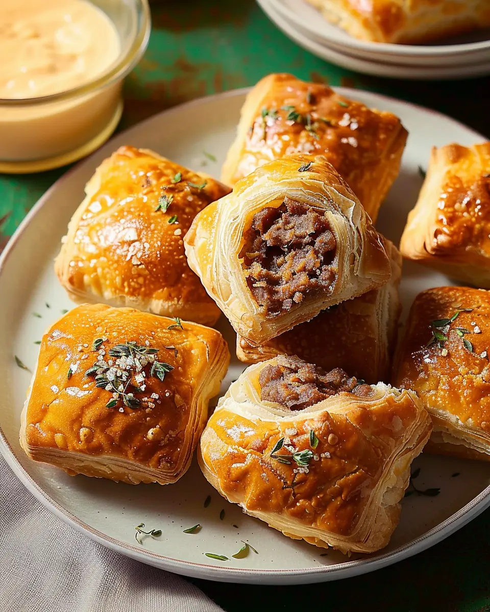 Sausage Puffs: Easy Beef and Turkey Bacon Delights to Savor