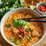 THAI RED CURRY NOODLE SOUP