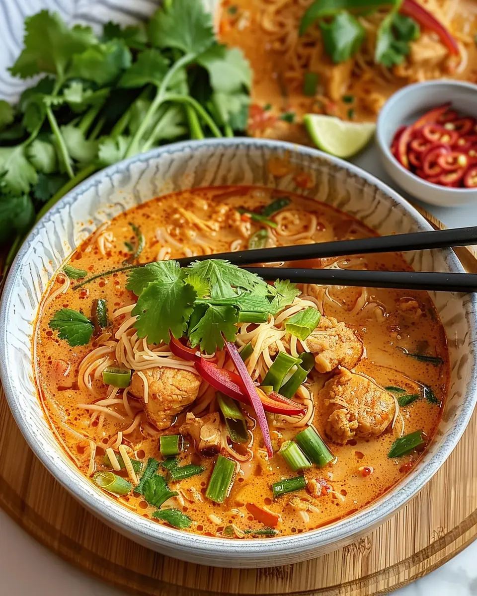 Thai Red Curry Noodle Soup: An Easy, Flavorful Comfort Bowl