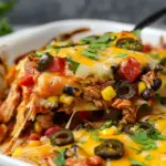 Chicken Burrito Casserole