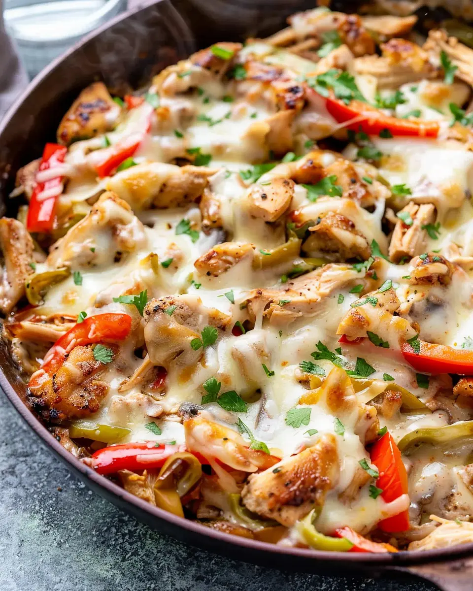 Chicken Cheesesteak Skillet: Easy Comfort Food for Any Night