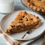 Healthy Chocolate Chip Cookie Pie Recipe