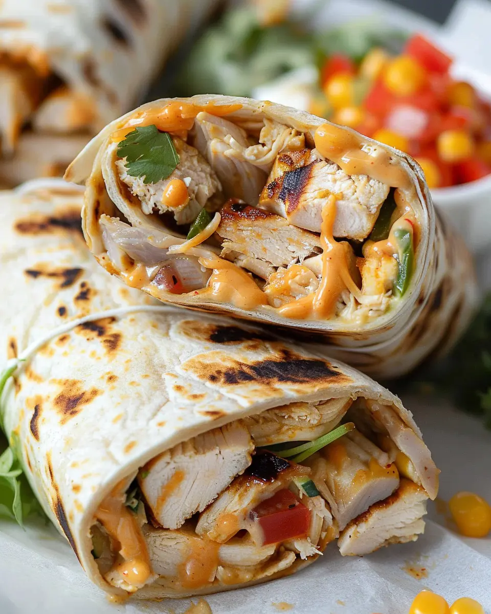 Chipotle Ranch Grilled Chicken Burrito Recipe: Juicy & Flavorful Delight