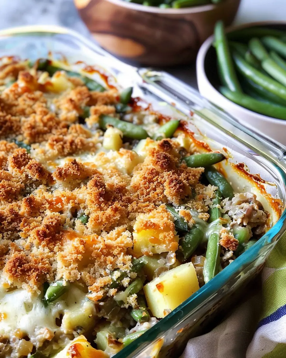 Green Bean and Potato Casserole: An Easy, Comforting Dish