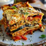 Layered Mediterranean Vegetable Lasagna with Creamy Ricotta