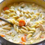 Easy Creamy Chicken Noodle Soup