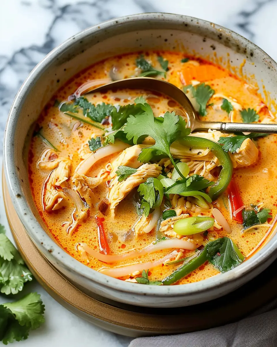 Easy Thai Chicken Curry Soup: A Cozy Bowl of Comfort Recipe