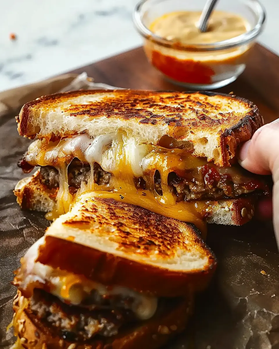 Classic Patty Melt Recipe with Turkey Bacon for a Juicy Twist