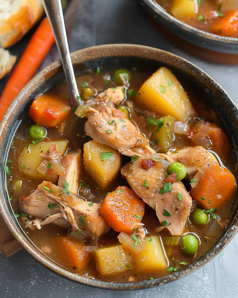Slow Cooker Chicken Stew Recipe: Easy Comfort Food Delight