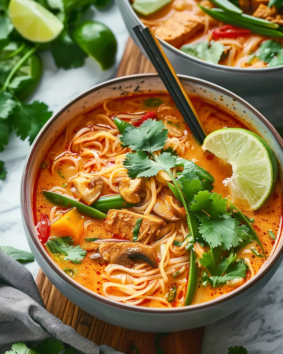 Thai Red Curry Noodle Soup: A Fast, Flavorful Escape at Home