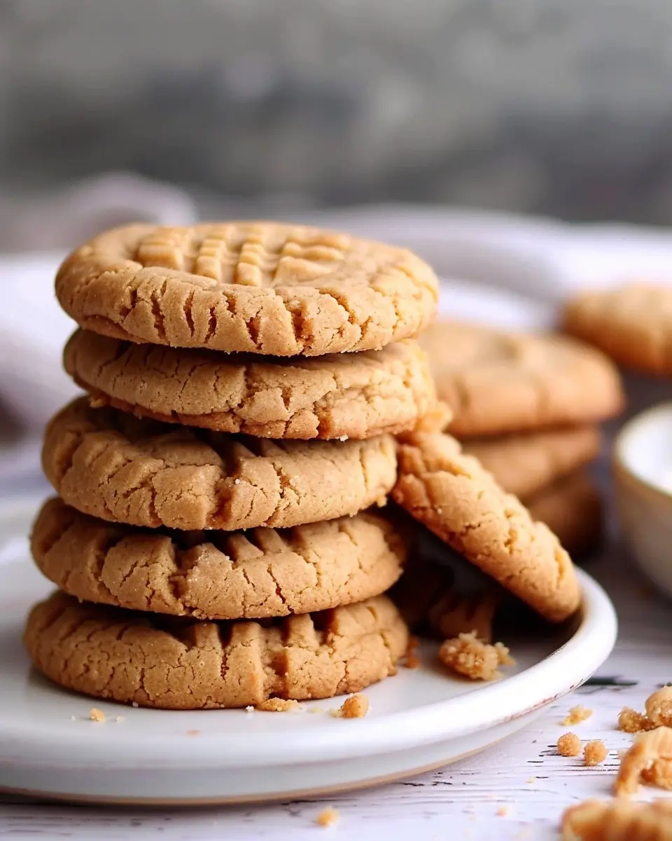 Old-Fashioned Peanut Butter Cookies: A Simple, Indulgent Treat