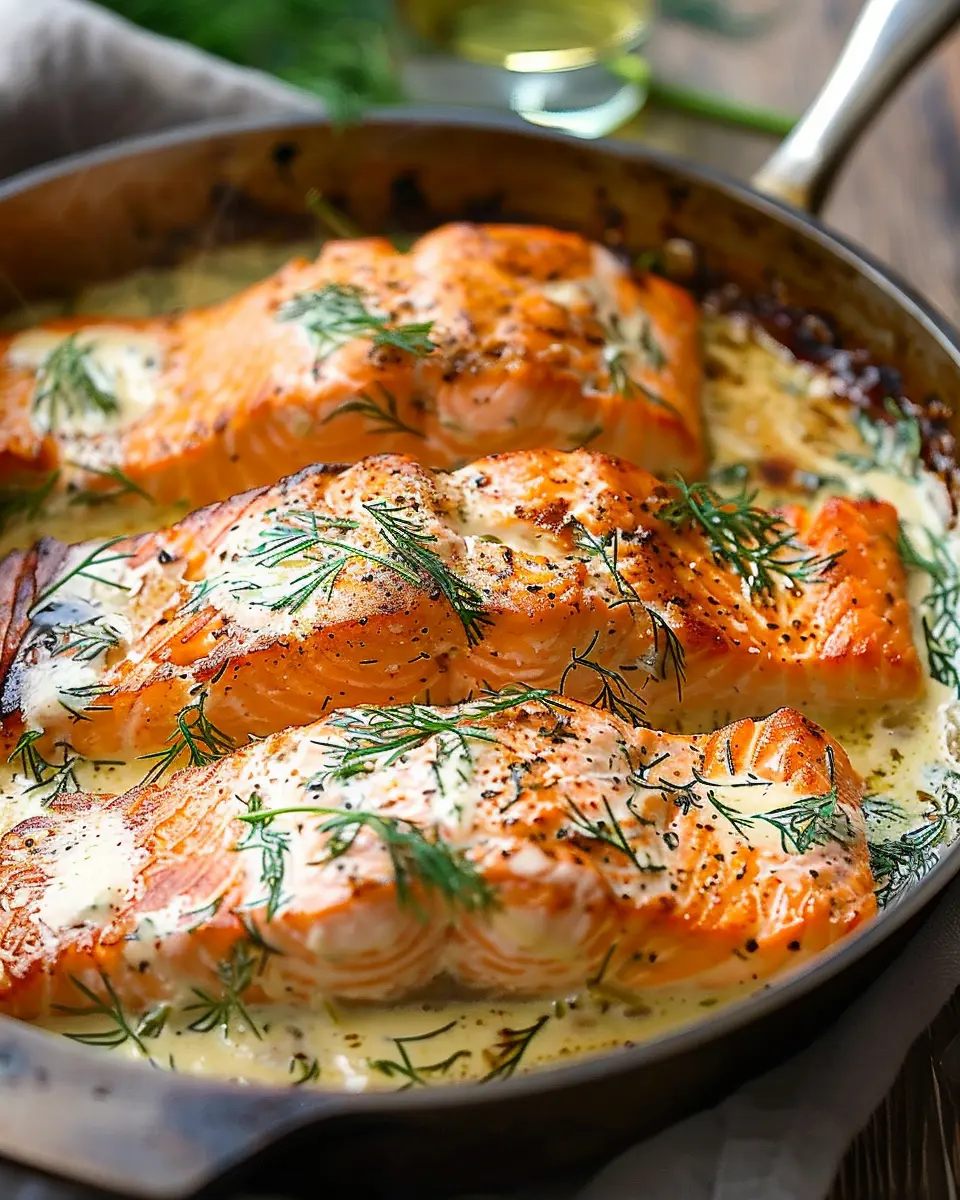 Creamy Dill Salmon: An Indulgent Recipe for Home Cooks