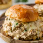 Chicken Alfredo Sloppy Joes