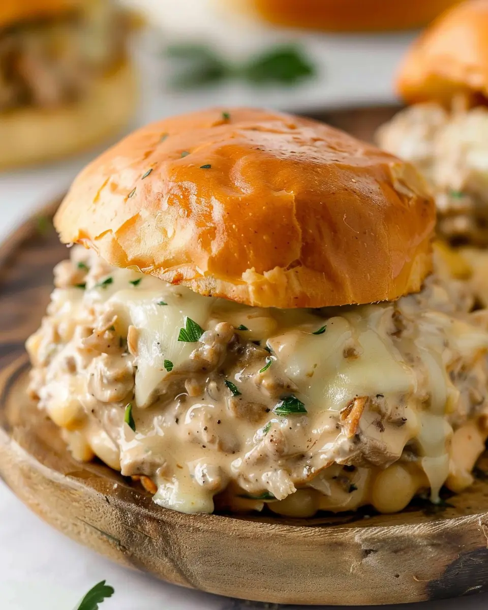 Chicken Alfredo Sloppy Joes: Easy Twist on a Comfort Classic