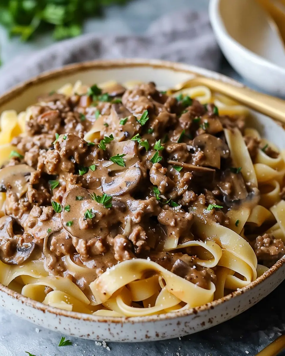 The Best Hamburger Stroganoff Recipe: Juicy Comfort Food at Home