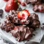 Chocolate Strawberry Yogurt Clusters