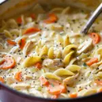 Easy Creamy Chicken Noodle Soup