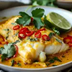 Christmas Coconut Curry Baked Cod