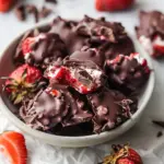 Chocolate Strawberry Yogurt Clusters