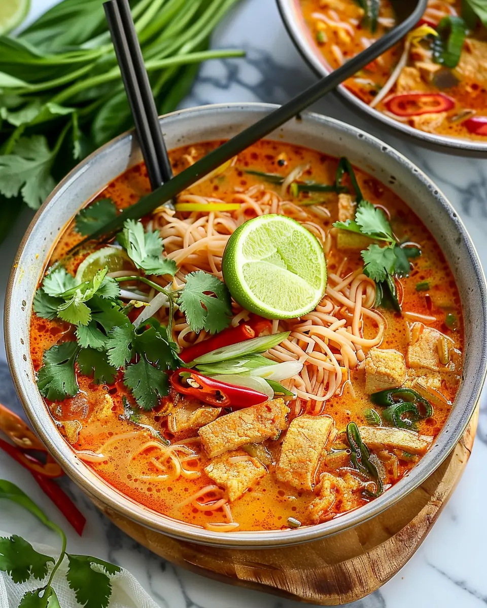Thai Red Curry Noodle Soup: Easy Comfort Food for Any Night