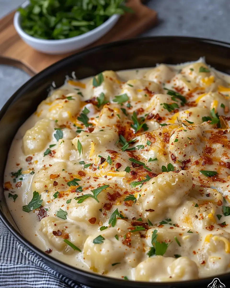 Quick Creamy Crack Chicken Gnocchi: Easy Comfort Food Delight