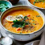 Spiced Carrot and Lentil Soup