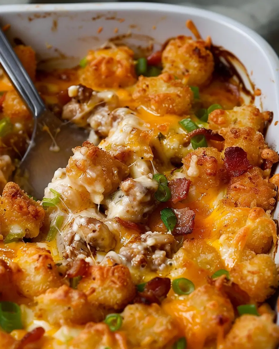 Tater Tot Casserole Recipe: Simple, Delicious Twist with Turkey Bacon