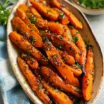 Maple Dijon Roasted Carrots