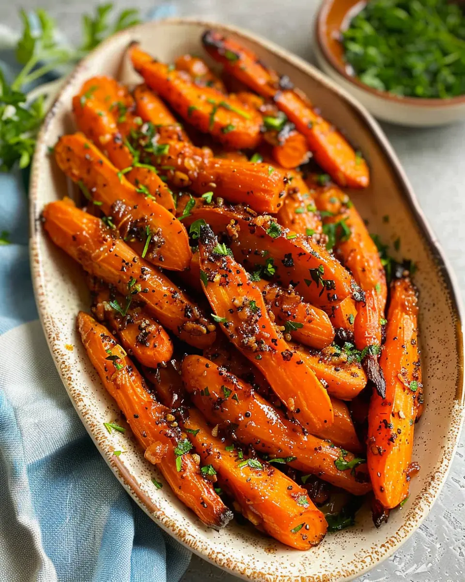 Maple Dijon Roasted Carrots: A Delightfully Easy Side Dish