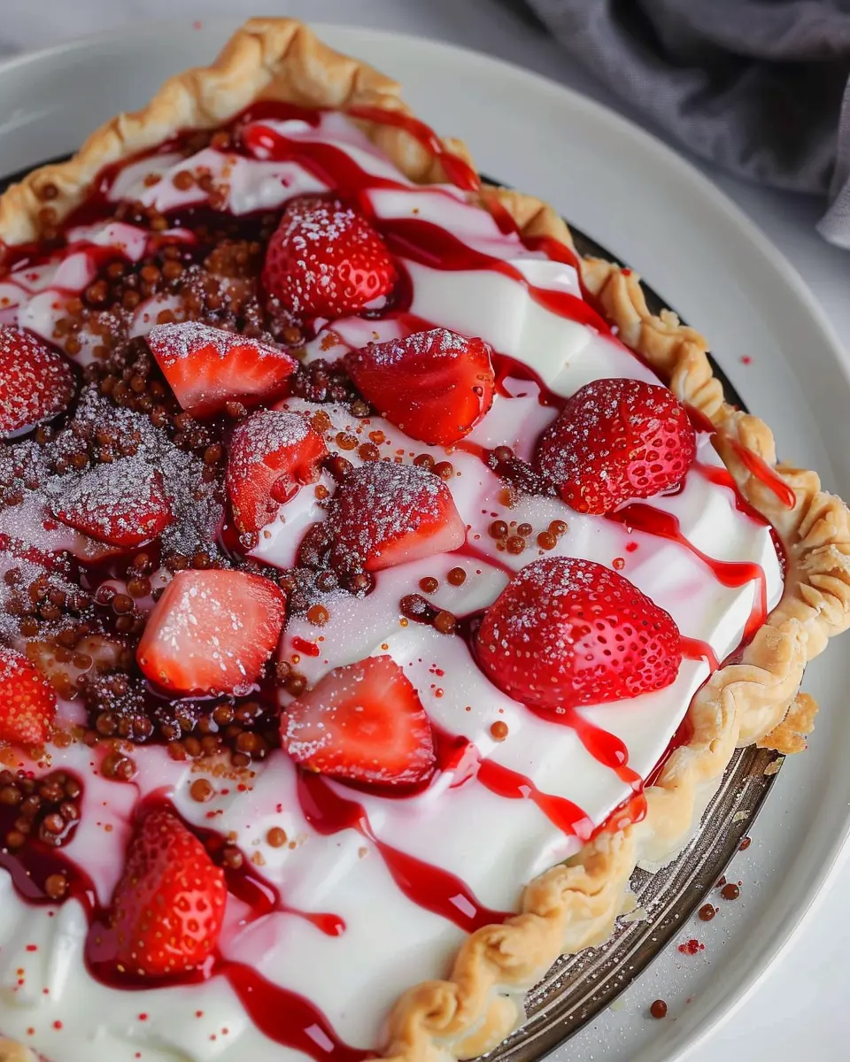 Strawberry Pop-Tart Pie: An Easy, Indulgent Family Treat