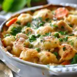One Pot Gnocchi Chicken Pot Pie