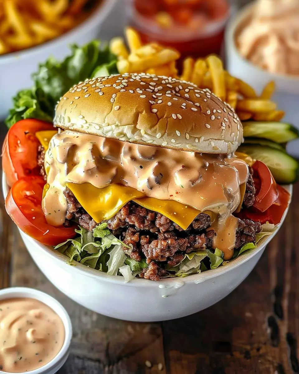 Cheeseburger in a Bowl: Easy Recipe with Turkey Bacon Delight