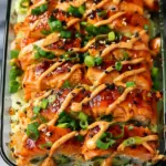 Spicy Salmon Sushi Bake Recipe