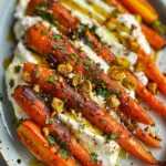 Roasted Carrots with Whipped Ricotta and Hot Honey Recipe