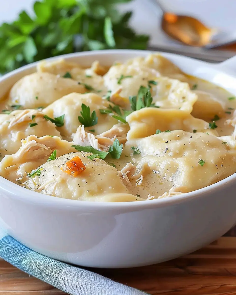 Homemade Chicken and Dumplings: A Comforting Family Favorite