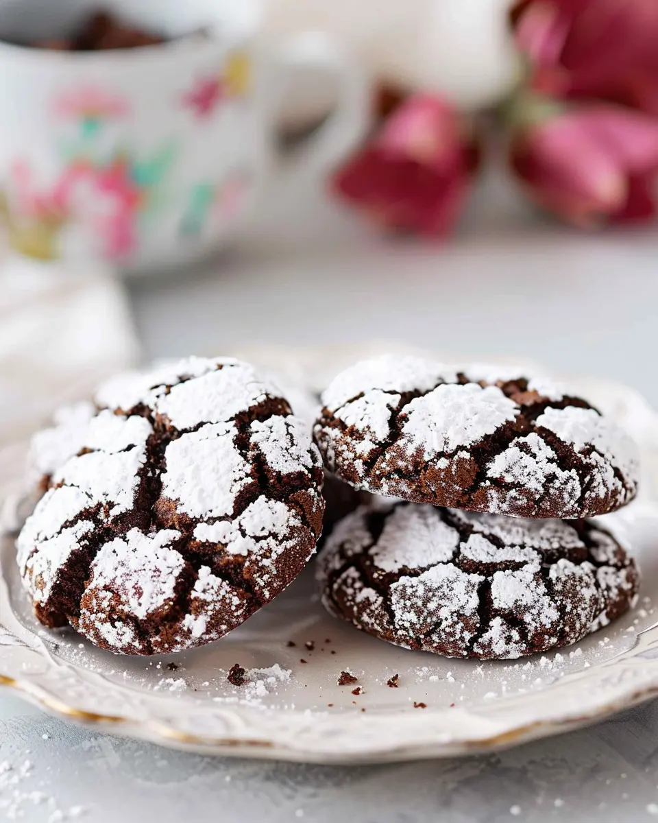 The BEST Chocolate Crinkle Cookies Recipe for Irresistible Indulgence