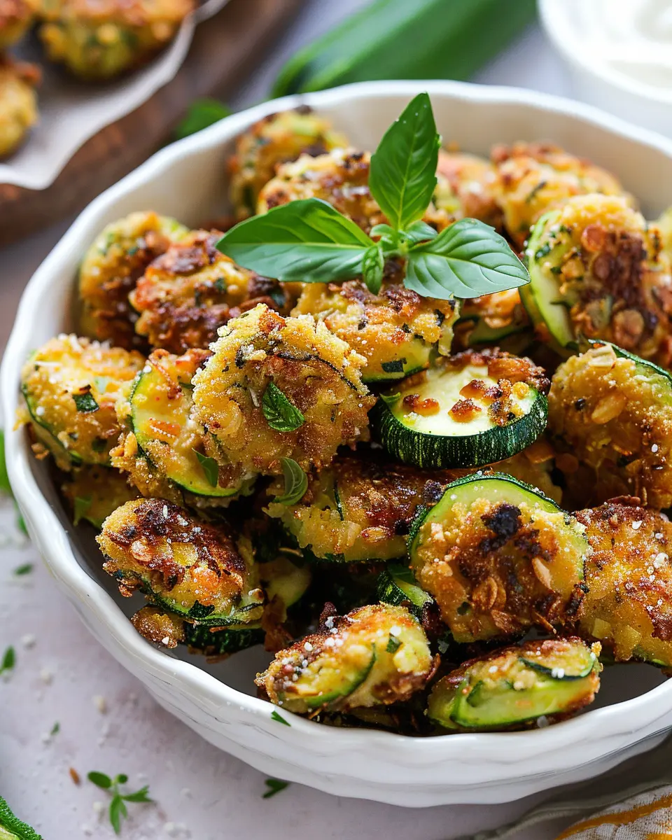 Crispy Zucchini Garlic Bites: The Best Snack for Everyone