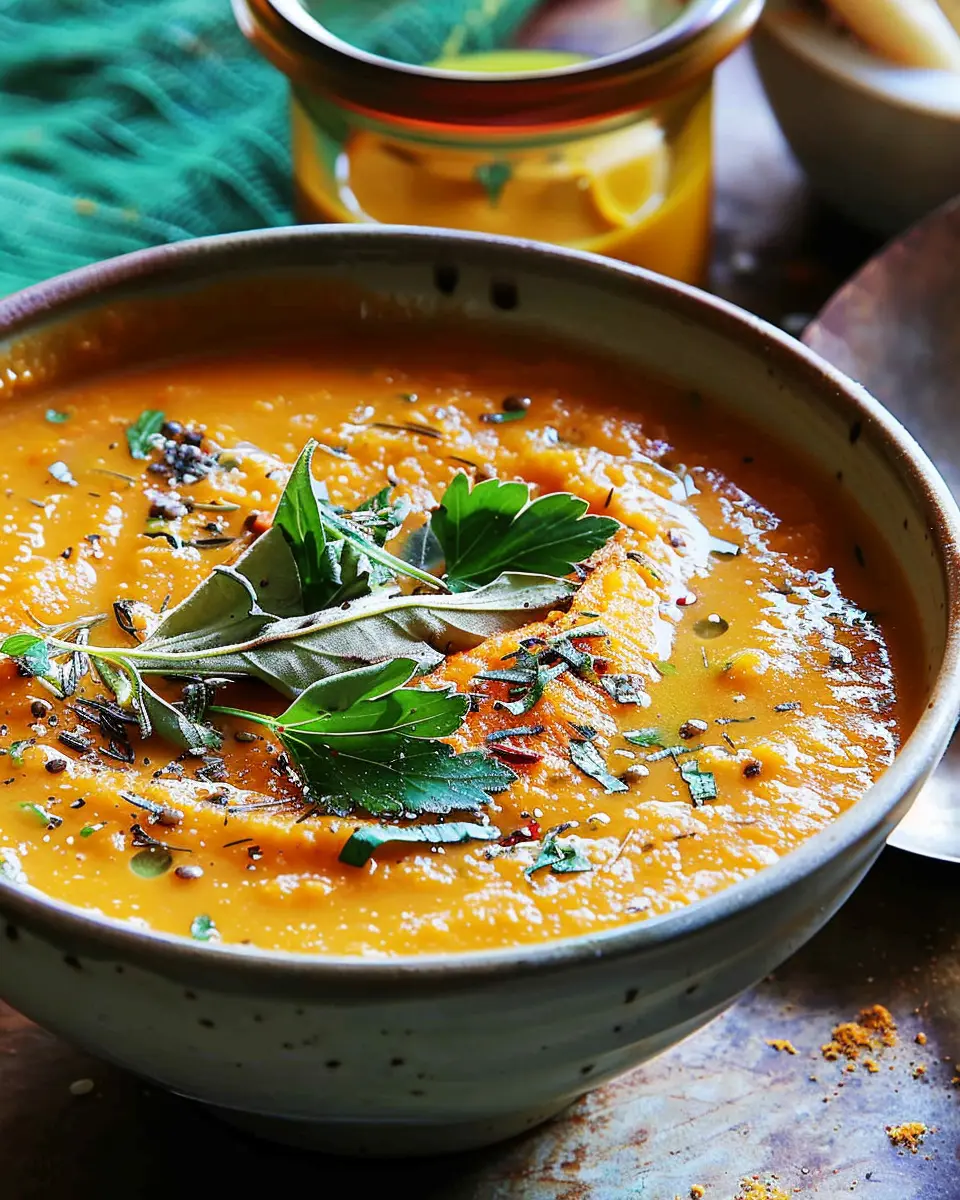 Spiced Carrot and Lentil Soup: The Best Comfort Food Recipe