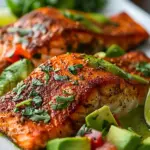 Cajun Salmon Avocado Lime