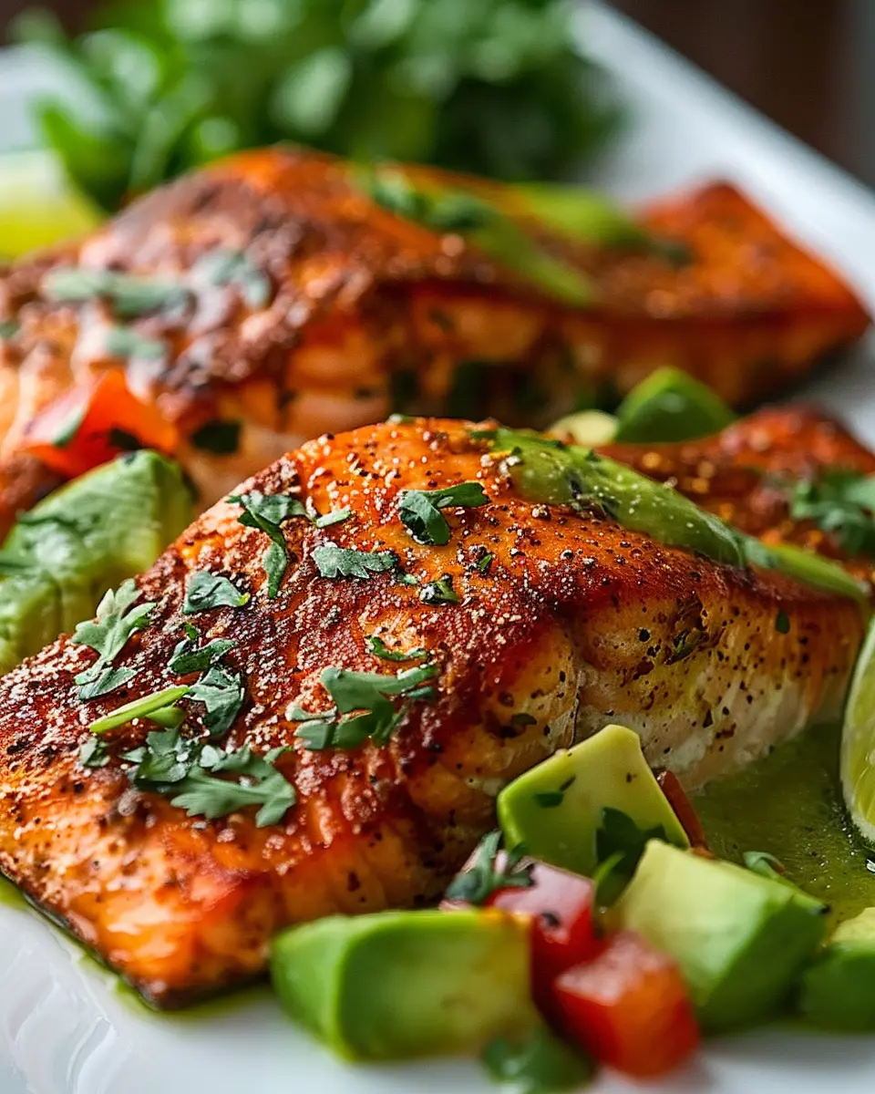 Cajun Salmon Avocado Lime: The Best Healthy Dinner Delight
