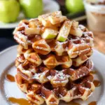 Apple Fritter Waffle Donuts