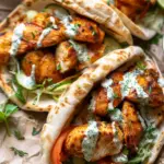 Sheet Pan Chicken Pitas with Herby Ranch