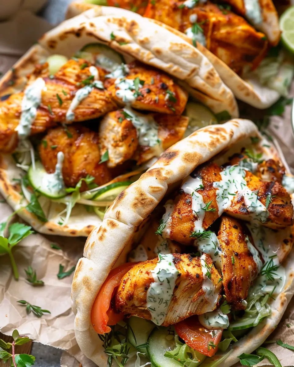 Sheet Pan Chicken Pitas with Herby Ranch: Easy and Delicious Meals